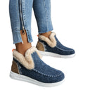 Stylish Women's Lined Sneakers with Velcro Closure and Grippy Sole