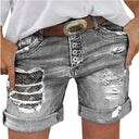 Trendy Women's Fringe Denim Shorts Collection