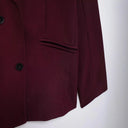 Chic Double-Breasted Women's Blazer Jacket