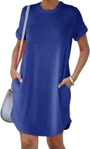 Chic Women's Dress with Handy Pockets