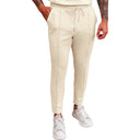 Modern Waffle Textured Women's Elastic Pants