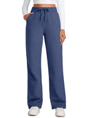 Women's Relaxed Fit Trousers with Elastic Waistband