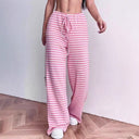 Women's Trendy Carrot Pants with Elastic Waist and Pockets