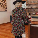 Floral Women's Blouse Dress – Chic Style