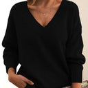 Avery - Cozy V-Neck Knit Sweater for Everyday Wear