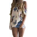 Floral Print Women's Blouse for Everyday Wear