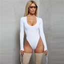 Chic Long-Sleeve Women's Bodysuit