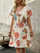 Floral Women's Dress for Everyday Wear