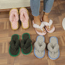 Women's Cozy Fluffy Slippers with Plush Insoles