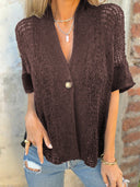 Stylish Women's Knit Blouse for Everyday Wear