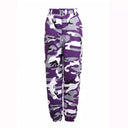 Modern Camouflage Women's Cargo Pants with Versatile Pockets