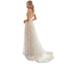 Floral Tulle Evening Dress with Sheer Overlay