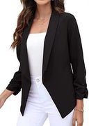 Chic Asymmetric Blazer for Women