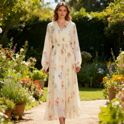 Chic Floral Maxi Dress for Women