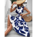 Floral Cut-Out Maxi Dress for Women