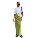 Chic Satin Maxi Skirt for Women