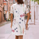 Floral Print Shift Dress for Women