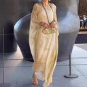 Stunning Women's Kaftan Dress with Vibrant Print