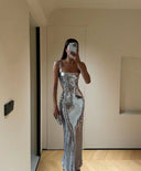 Stunning Sequin Evening Dress for Women