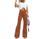 High-Waisted Flared Jeans for Women