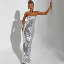Chic Sequin Maxi Dress with Adjustable Straps