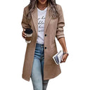 Chic Women's Long Blazer Jacket