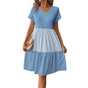 Chic Women's Stripe and Dot Dress