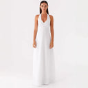 Chic V-Neck Wrap Dress for Women