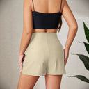 Chic Ladies Mini Skirt with Side Slits