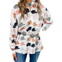 Colorful Print Women's Blouse Shirt - Relaxed Fit