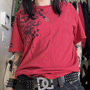 Unique Women's Graphic Tee with Relaxed Fit