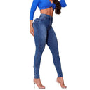 Chic Destroyed Effect Women's Jeans