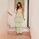 Chic Ruffle Detail Maxi Dress for Women