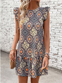 Chic Ruffled Summer Dress for Women