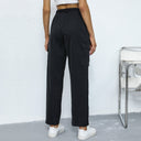 Adjustable Women's Cargo Pants with Side Pockets