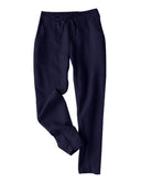 Chic Linen Blend Chino Pants with Adjustable Waist
