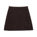 Chic High-Waisted Knit Skirt for Women