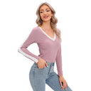 Ladies Long Sleeve Lace-Back Bodysuit