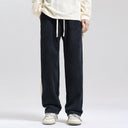 Textured Fabric Women's Side Stripe Pants