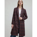 Stylish Women's Check Pattern Blazer