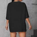 Chic Oversized Women's Round Neck T-Shirt