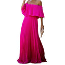 Off-Shoulder Asymmetrical Maxi Dress for Women