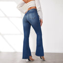 High-Waisted Flared Jeans for Women
