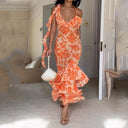 Chic Women's Evening Dress - Stylish Elegance