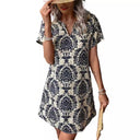 Floral V-Neck Women's Dress for Every Occasion