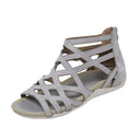 Women's Comfortable Strappy Sandals with Breathable Inserts and Fashionable Cut - Heidi Fashion