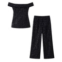 Floral Lace Palazzo Pants for Women
