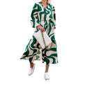 Chic Long Sleeve Shirt Dress for Women