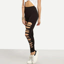 Chic Cut-Out Design Leggings for Women