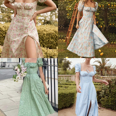 Floral Print Women's Dress Collection